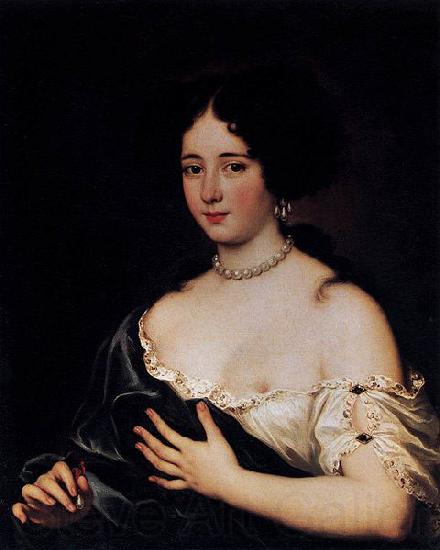 Jacob Ferdinand Voet Maria Mancini as Cleopatra Spain oil painting art